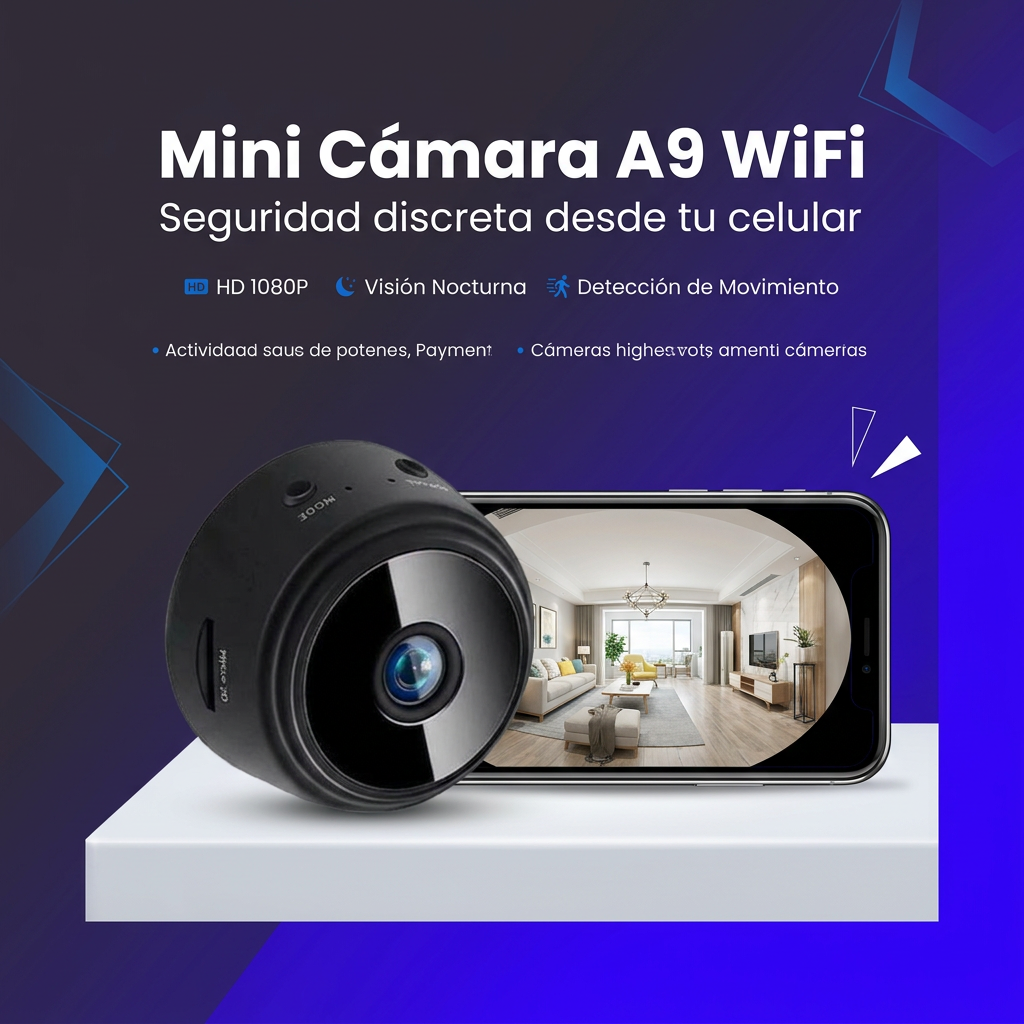 Mini Camara Wifi A9